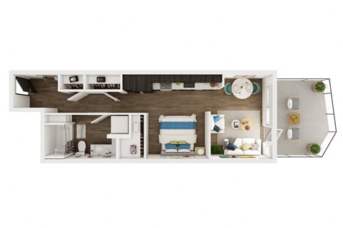 SPINNAKER, Studio, 1 Bath at Marina Square, Bremerton, WA